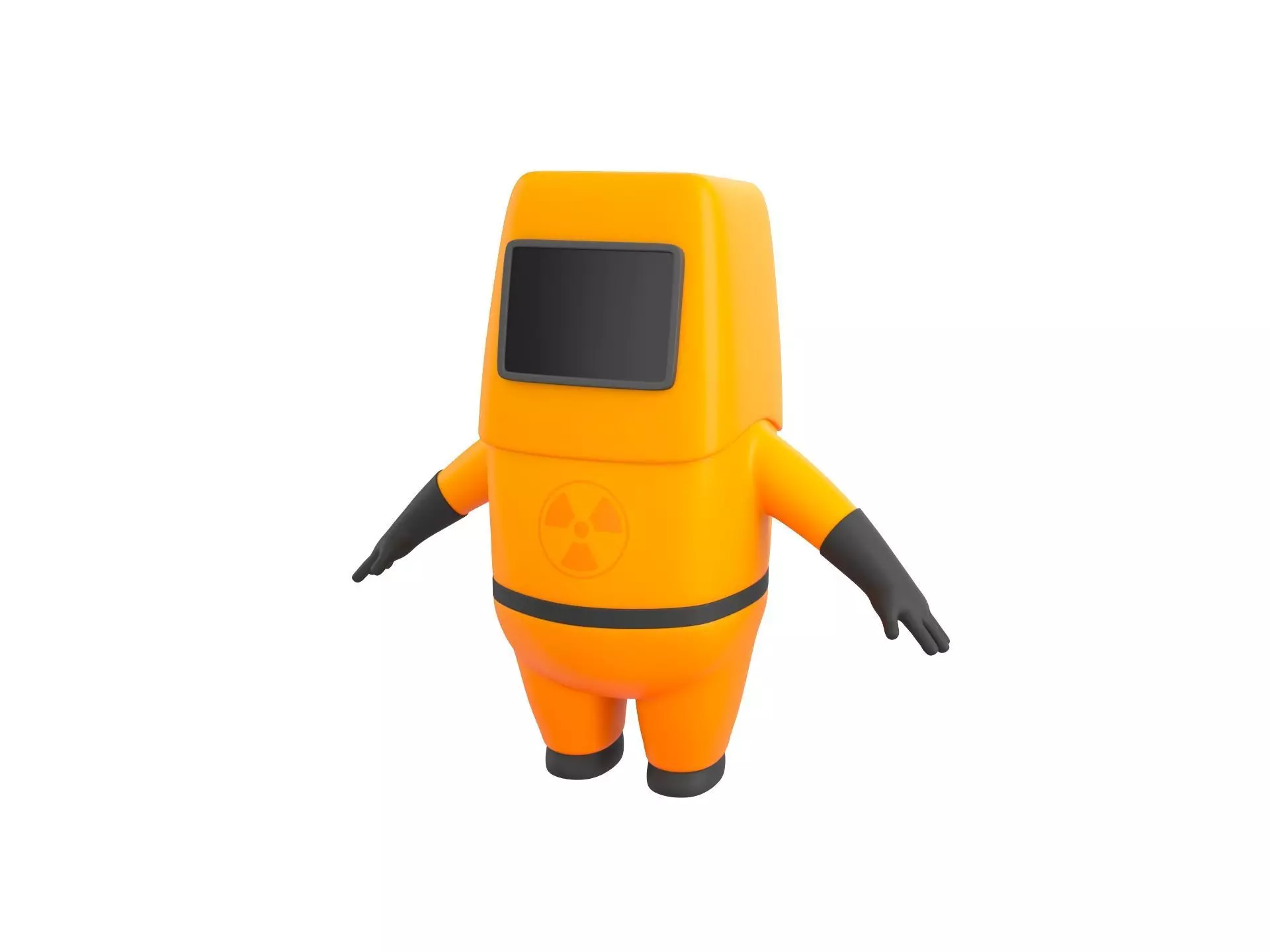 Character092 Protective Suit 3D model
