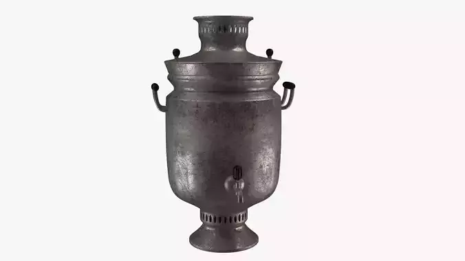 3D Old Samovar