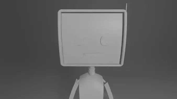 Robot Character Sci-Fi TV Retro