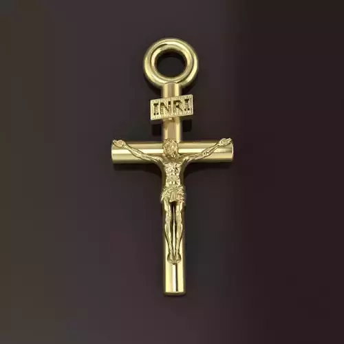 JESUS CROSS PENDANT SMALL SIZE