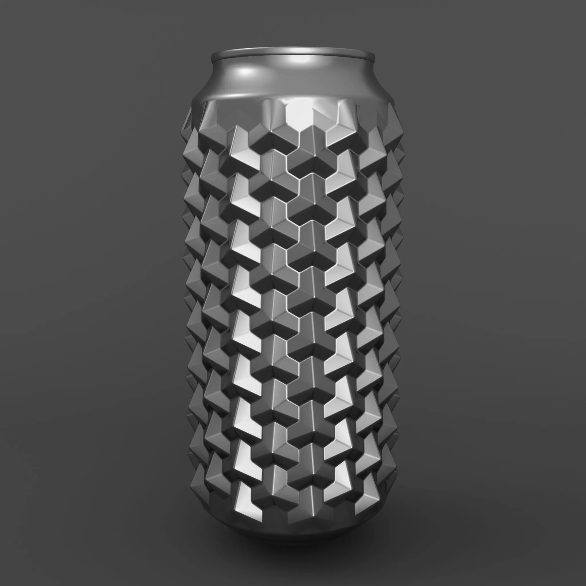 Can Art 4 Low-poly 3D model_0