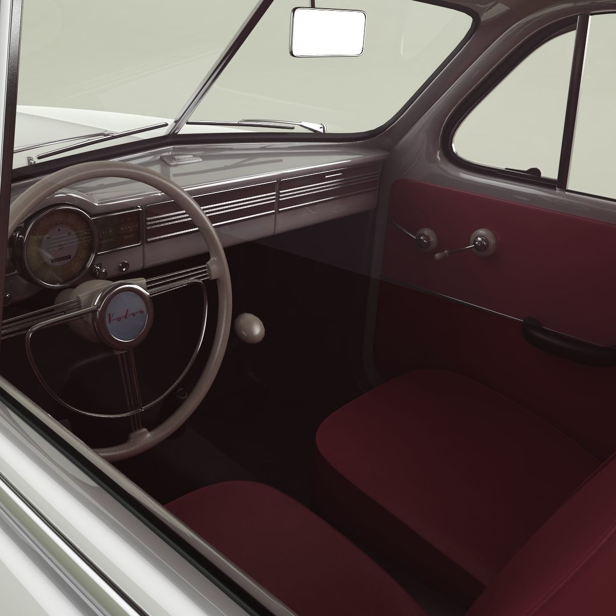 Volvo PV444 Coupe 3D model_8