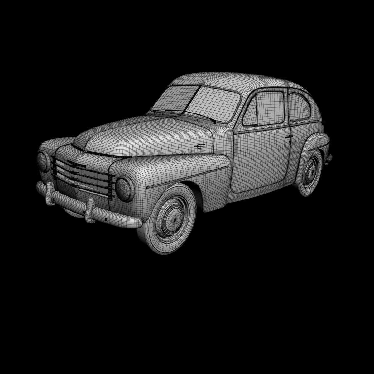 Volvo PV444 Coupe 3D model_14
