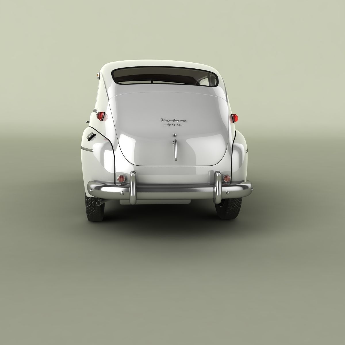 Volvo PV444 Coupe 3D model_3