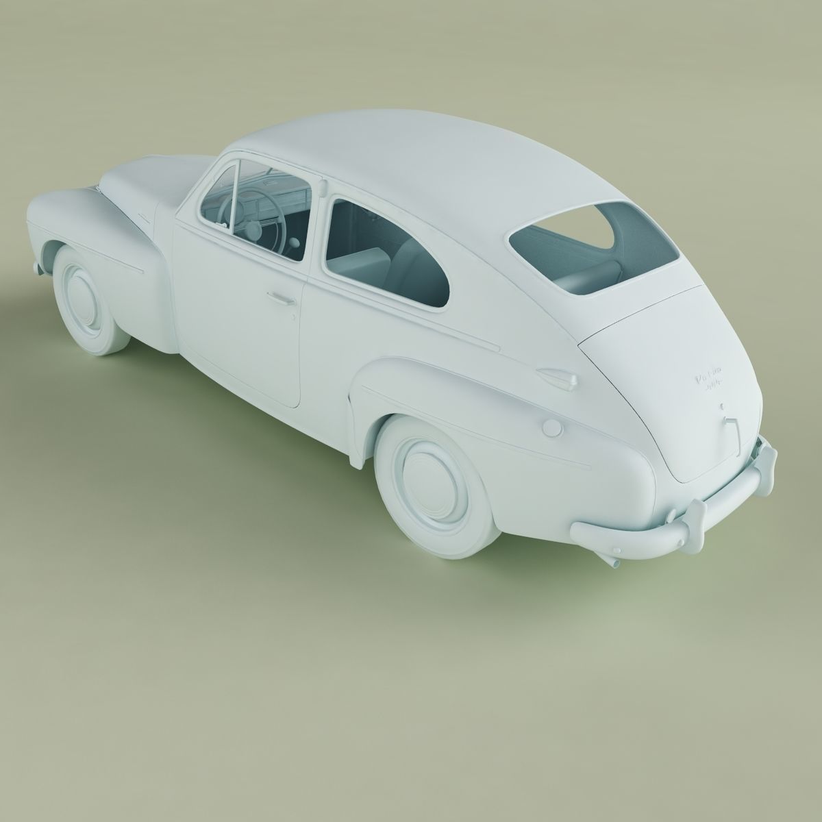 Volvo PV444 Coupe 3D model_12