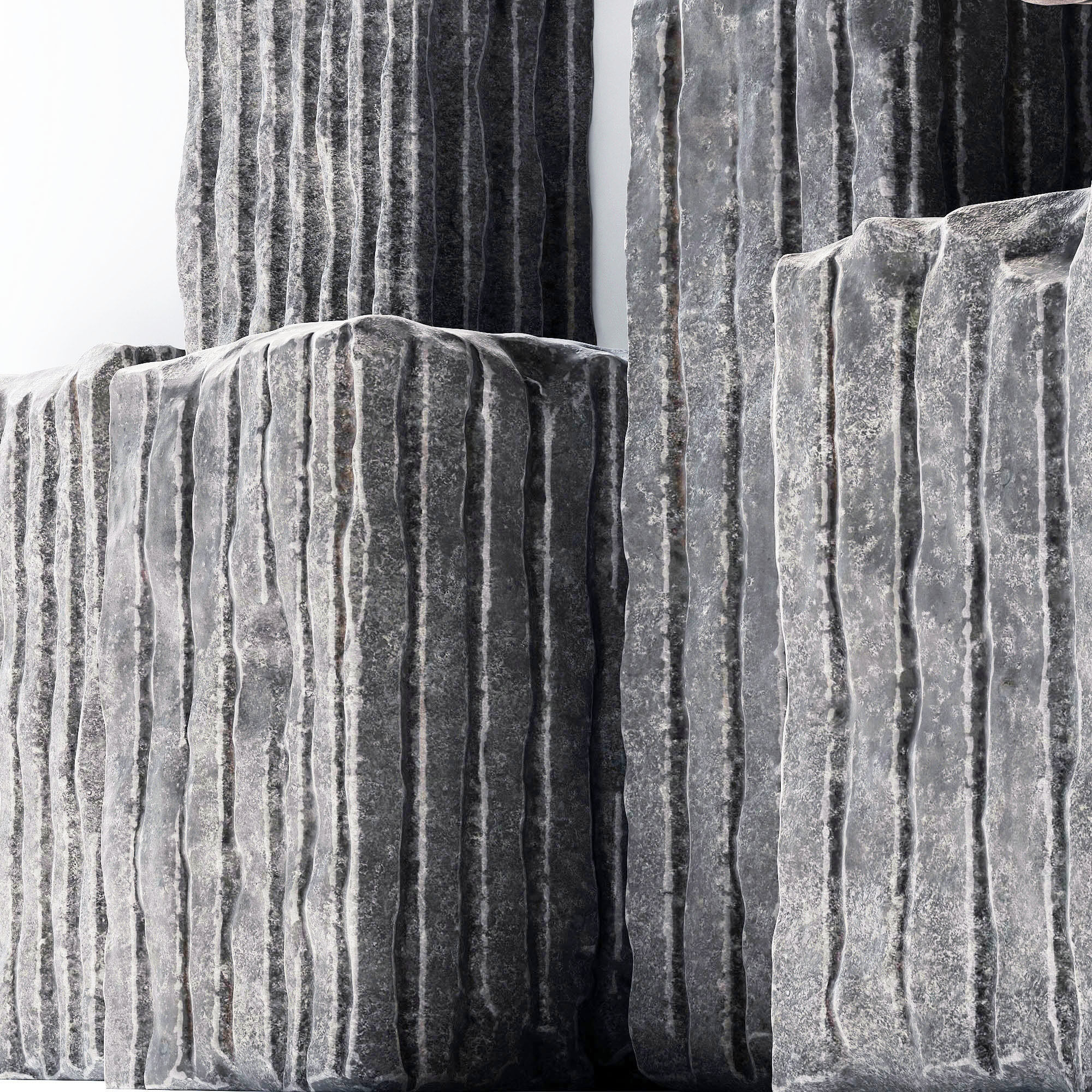 Slab decor hole facture n1 3D model_3