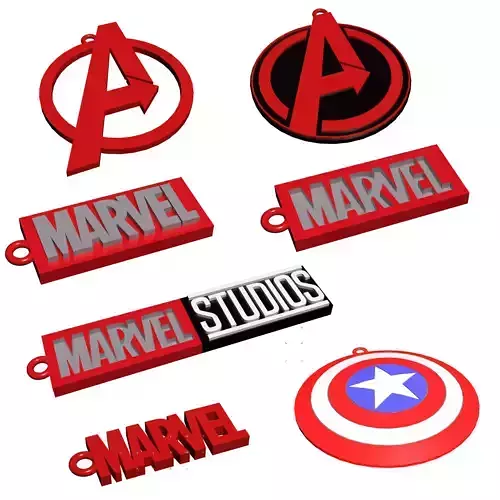 Marvel Keychain Pack