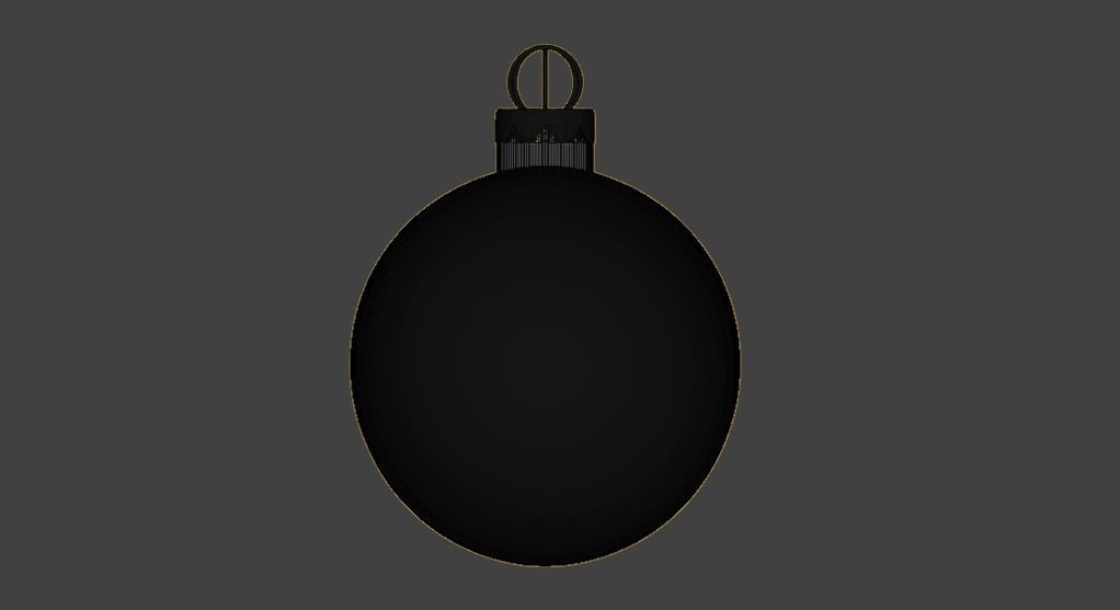 Bright christmas balls 3D model_5