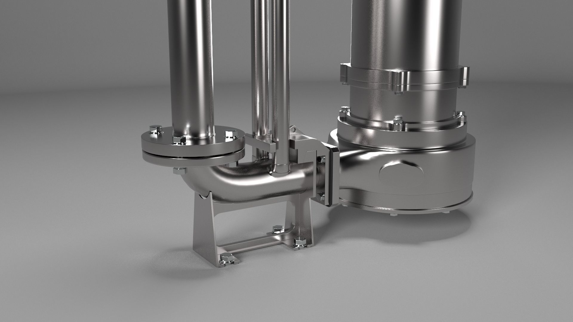 Sewage Pump 3D model_6