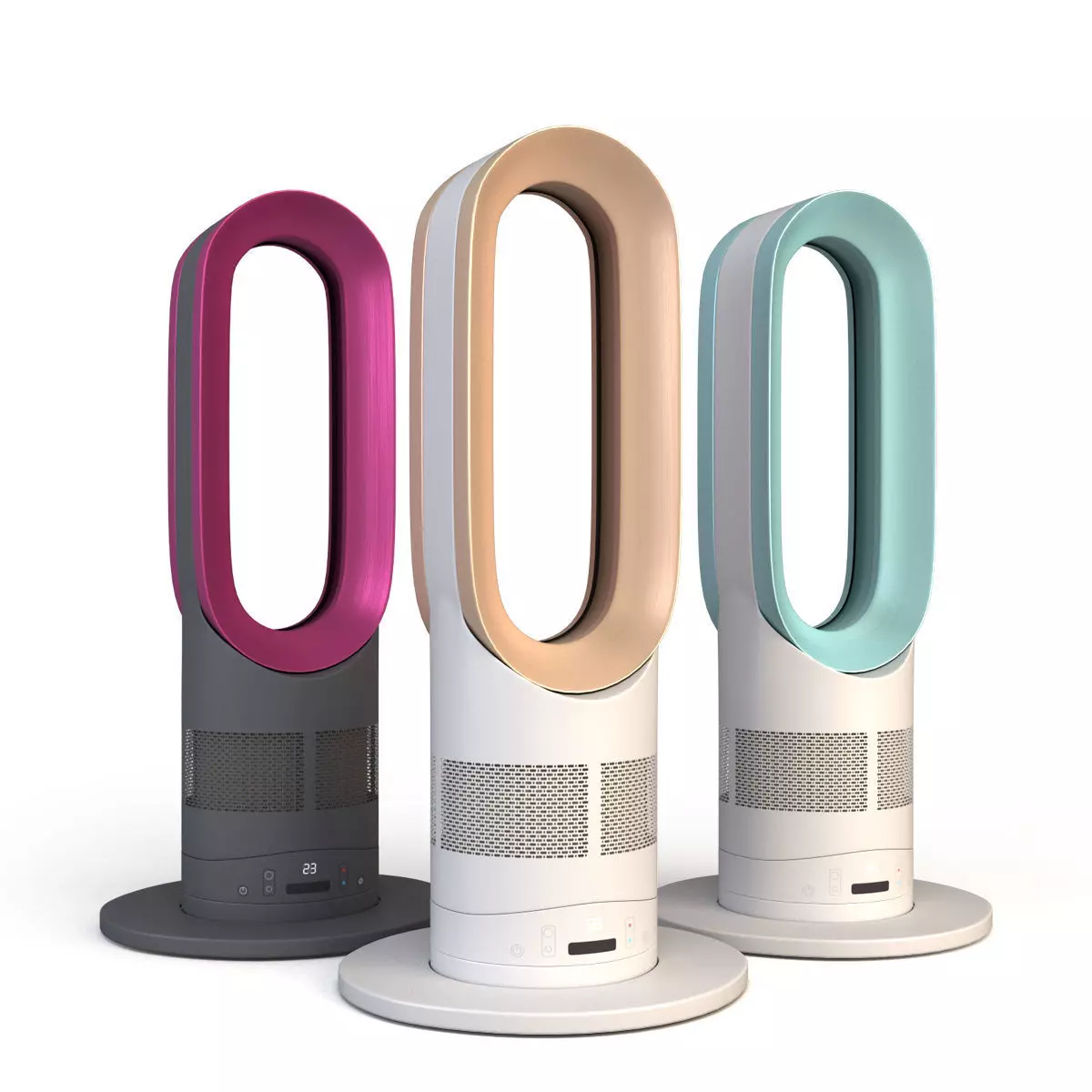 Air cleaner Low-poly 3D model