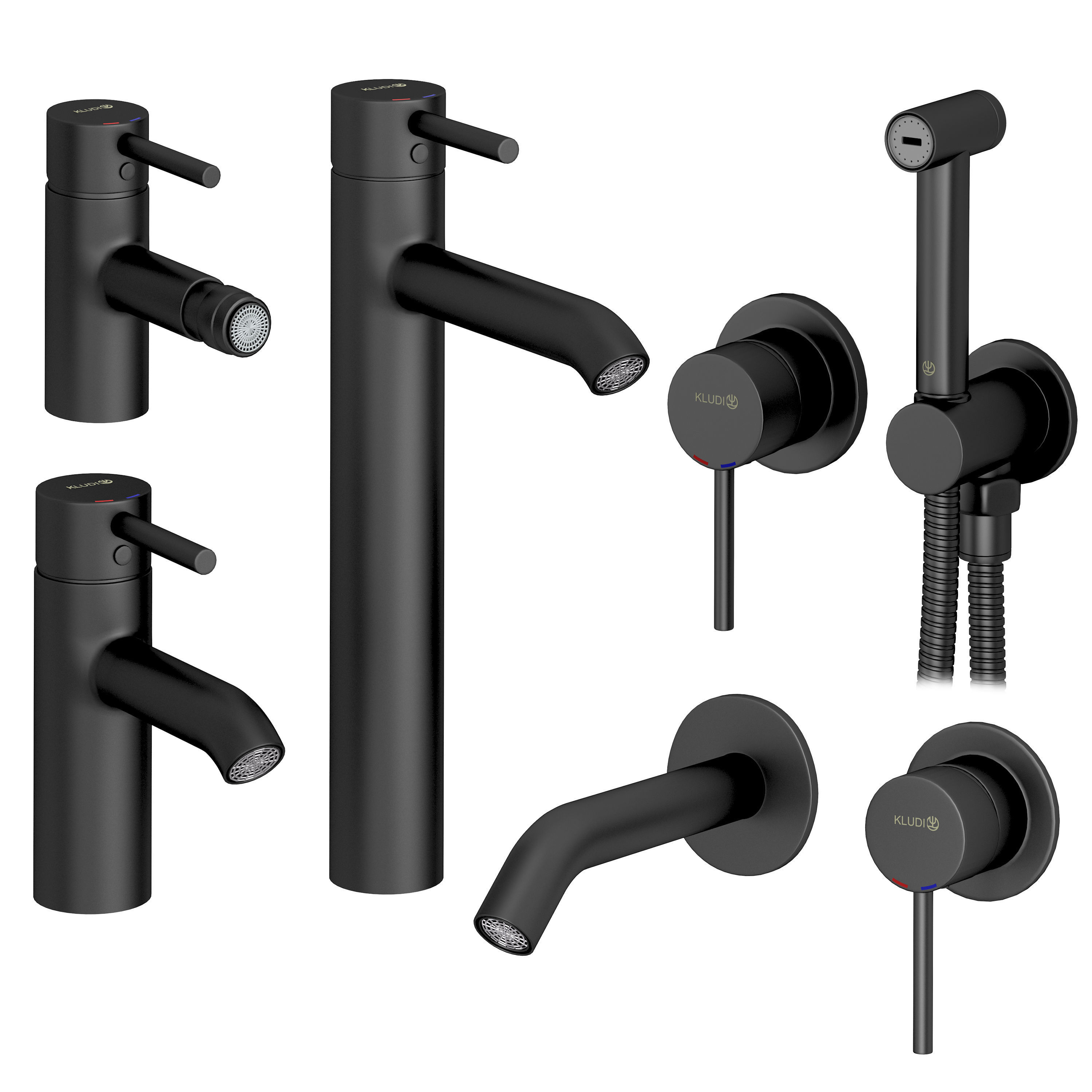 Kludi set 2 Bozz with adjustable watering can 3D model_11