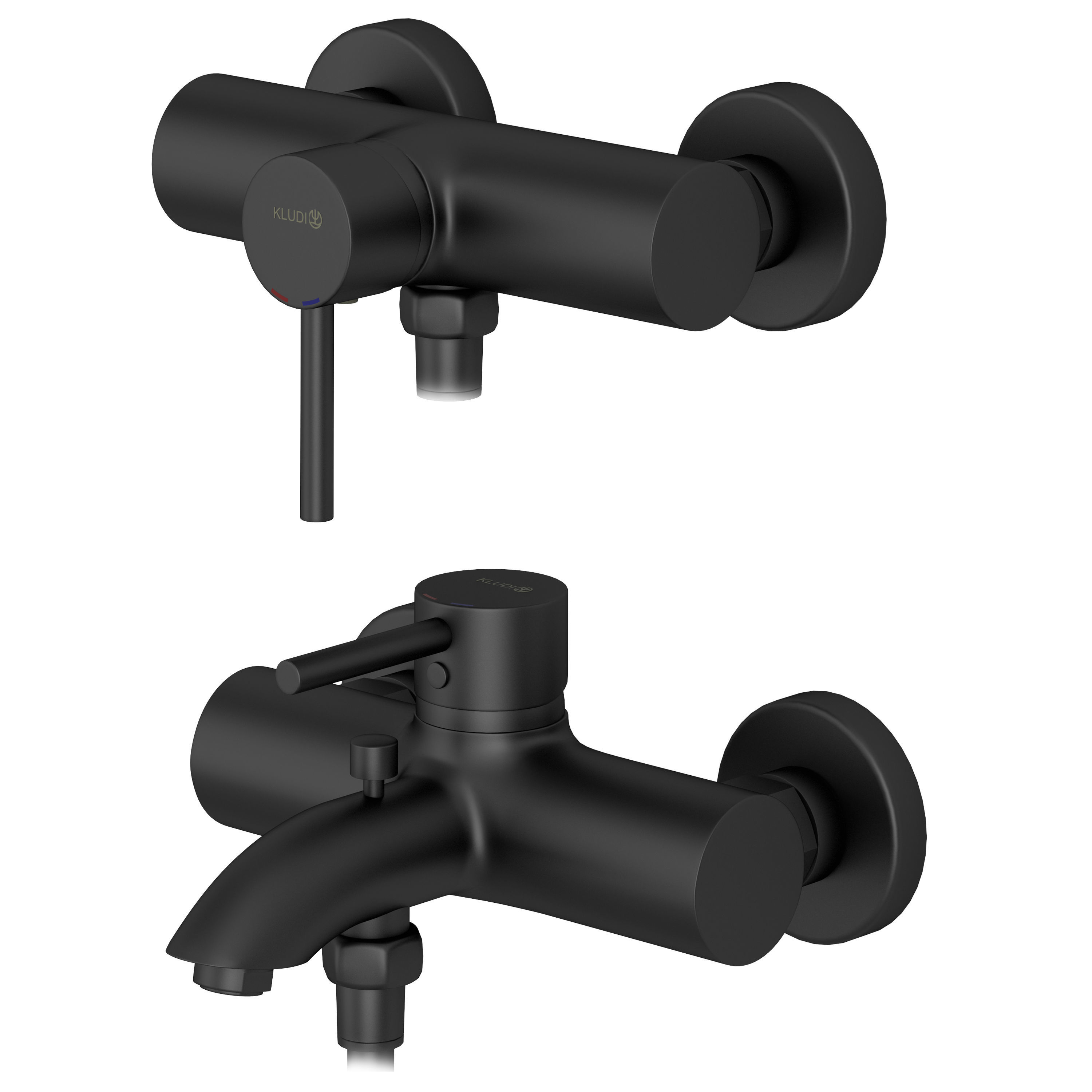 Kludi set 2 Bozz with adjustable watering can 3D model_7