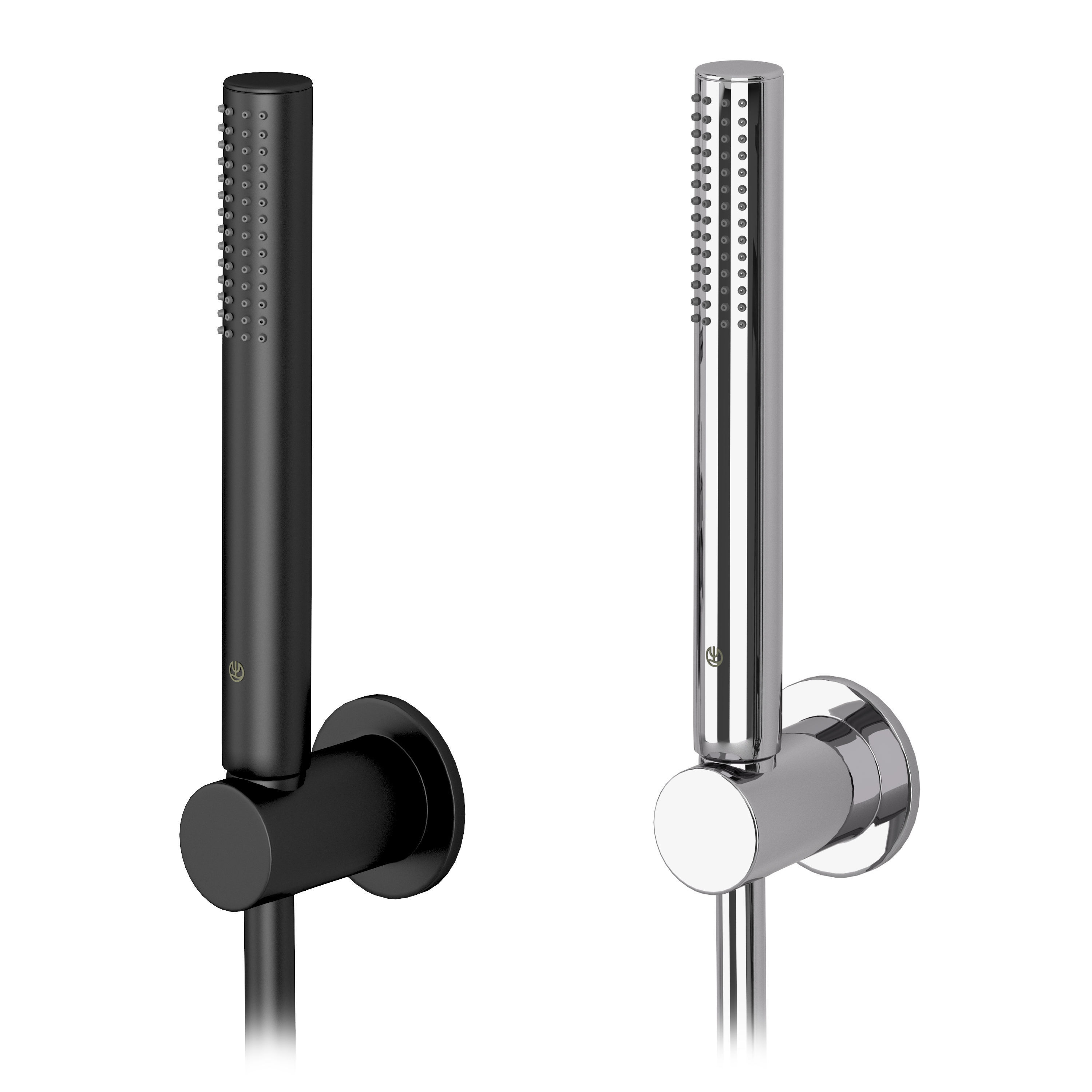 Kludi set 2 Bozz with adjustable watering can 3D model_10