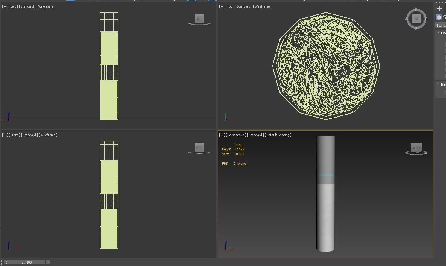 IQOS electronic cigarett Low-poly 3D model_10