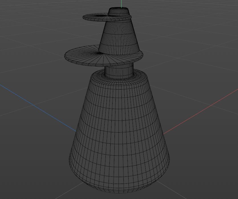 Bedroom interior design - sea view 3D model_13