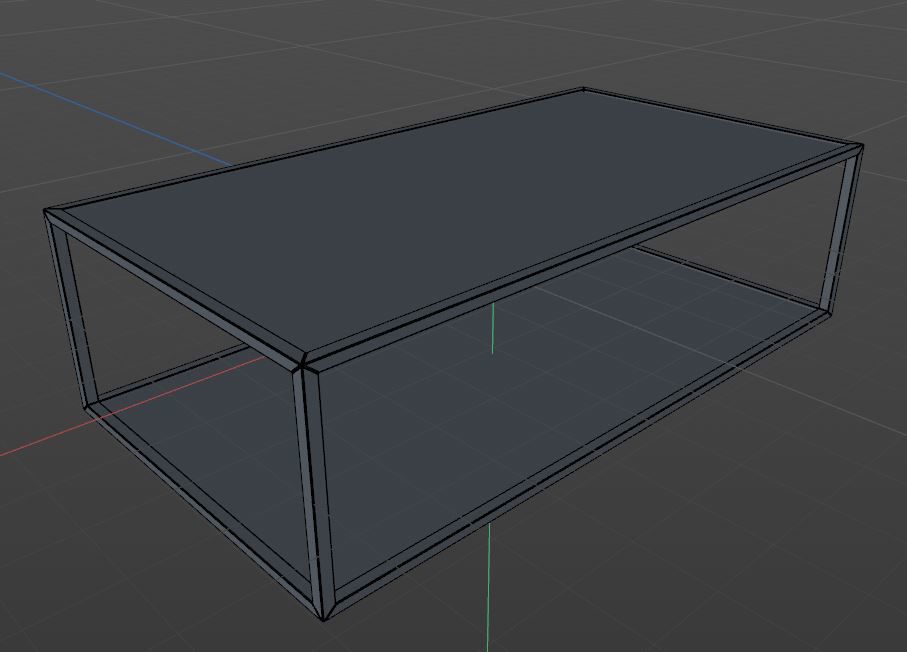 Bedroom interior design - sea view 3D model_11