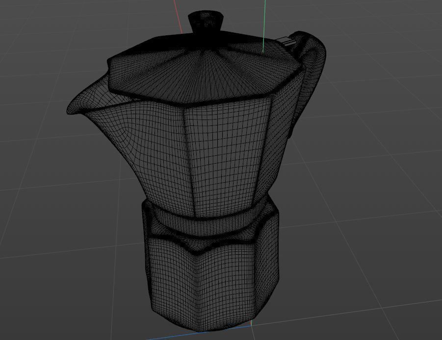 Bedroom interior design - sea view 3D model_14