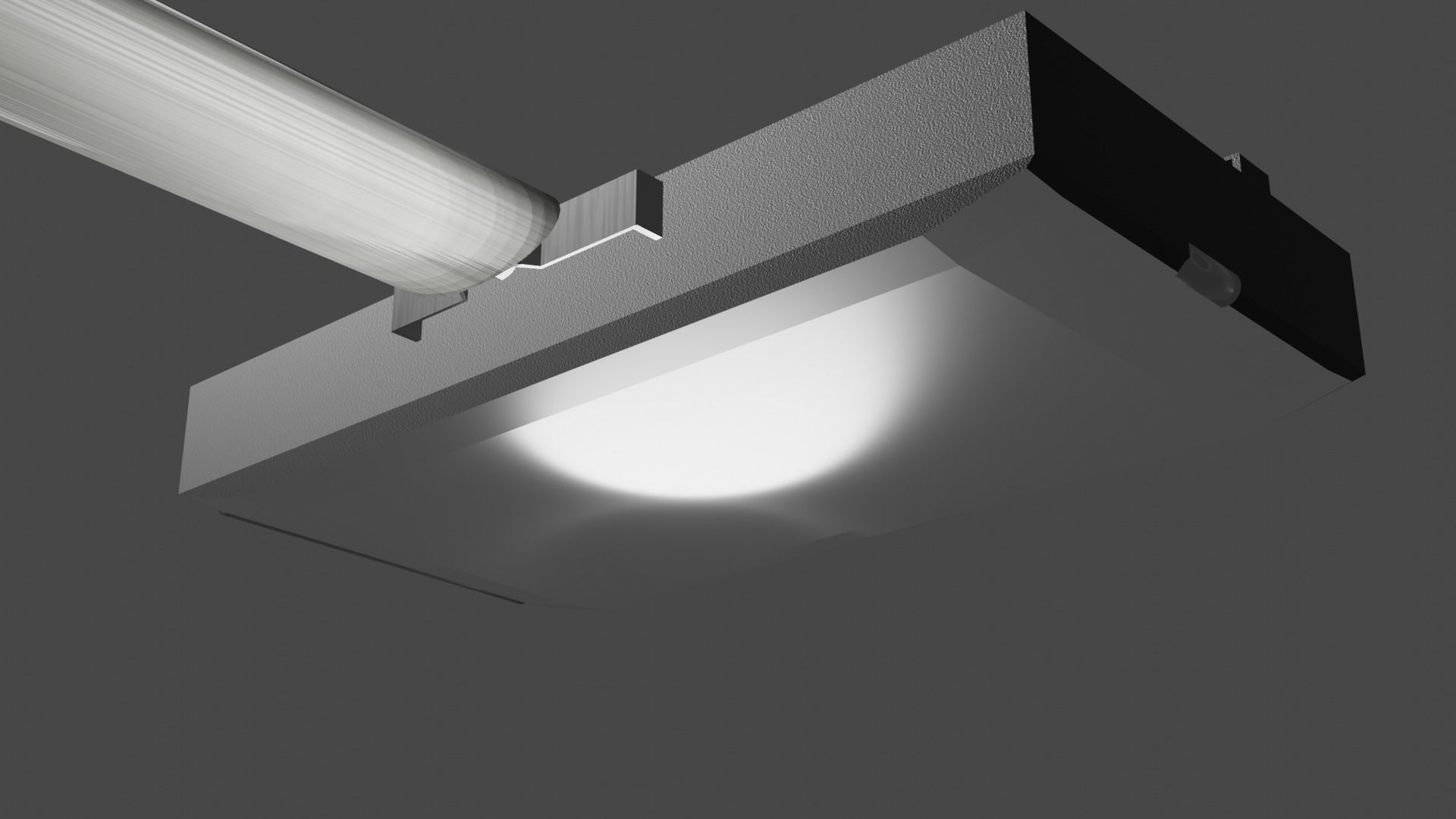 Street Light - Poste de Iluminacao Publica 3D model_4