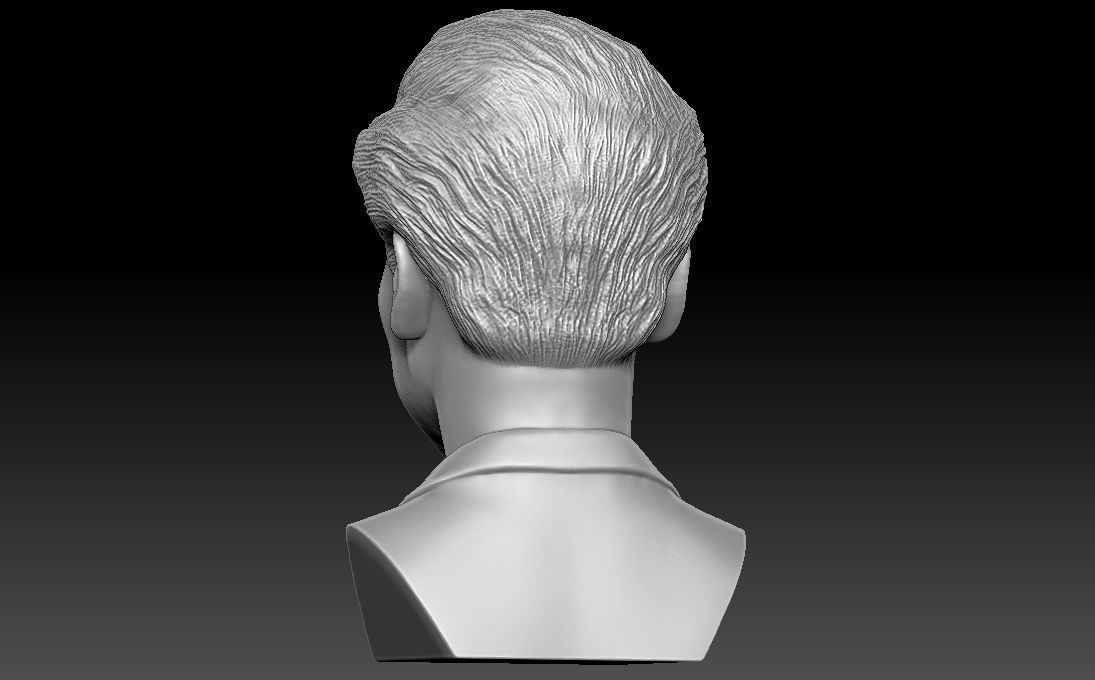 Harry Styles bust 3D printing ready stl obj formats 3D print model_10