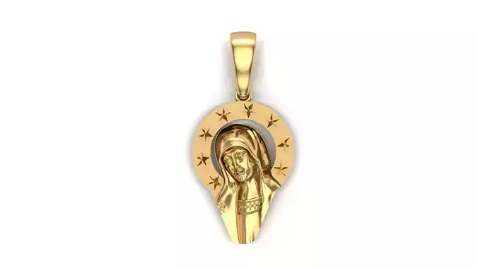 Saint Mary pendant 1937