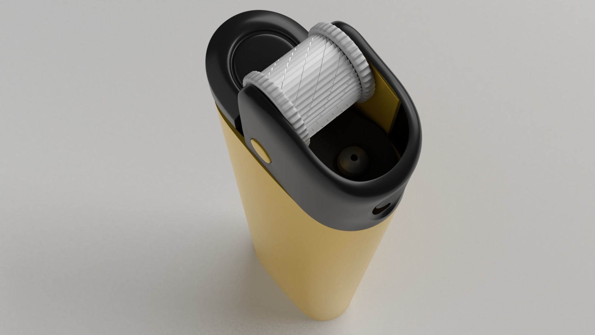 Gas Lighter 3D model_3