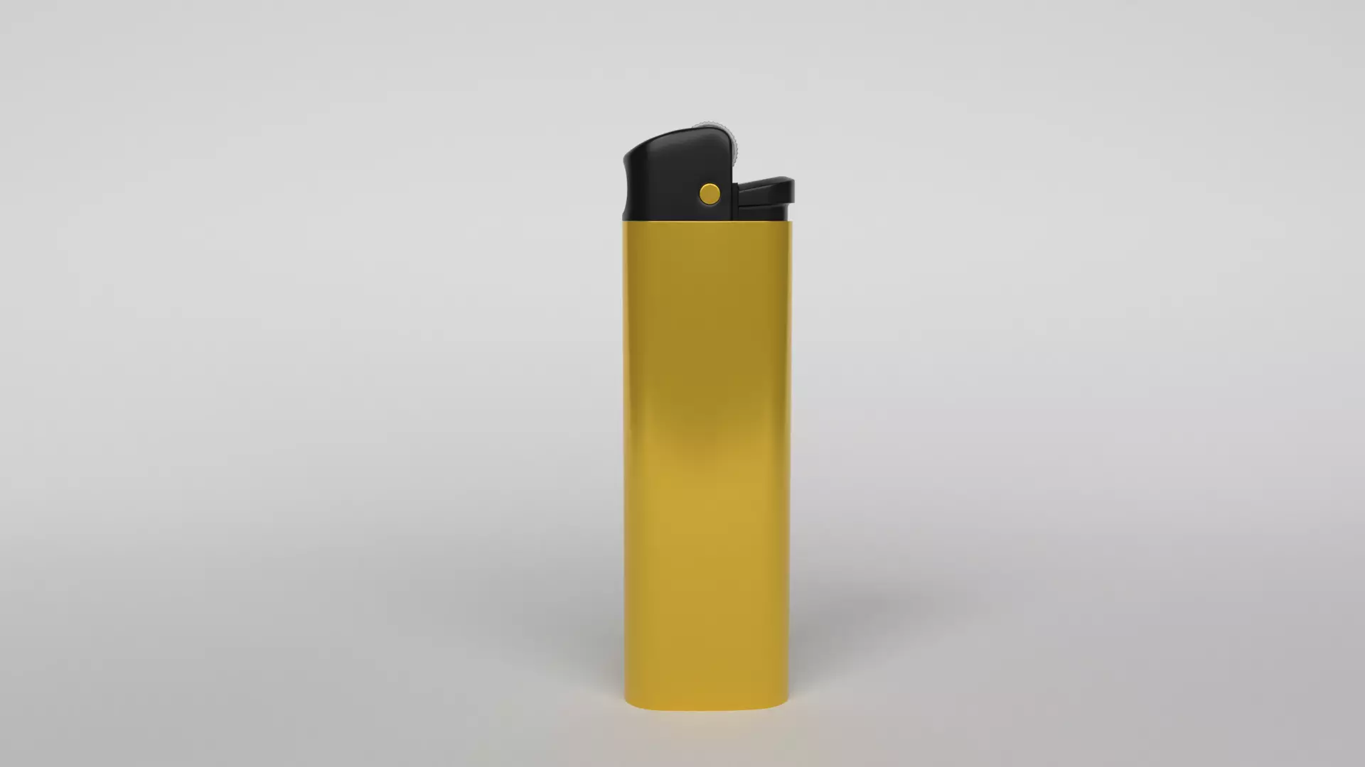 Gas Lighter 3D model_0