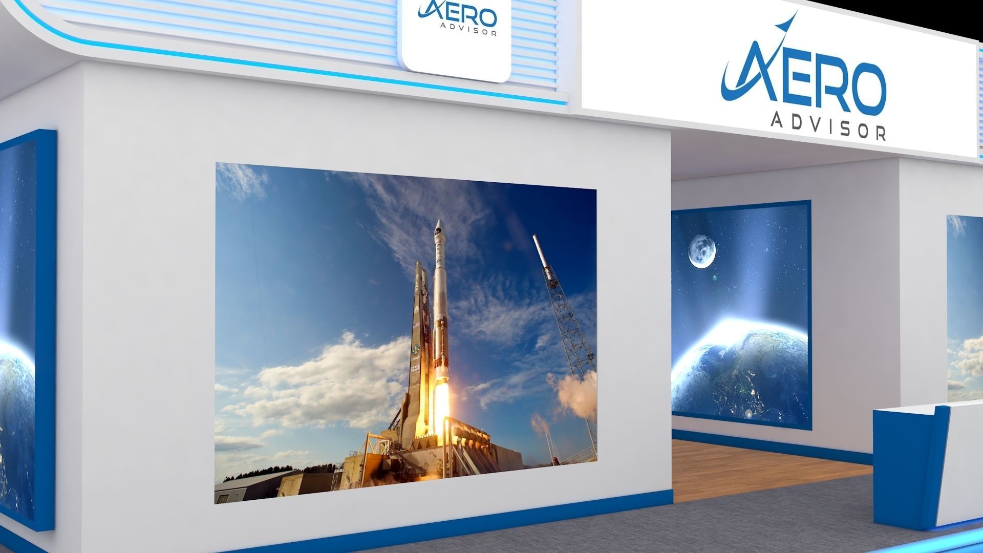 Exhibition Booth 3D model_12