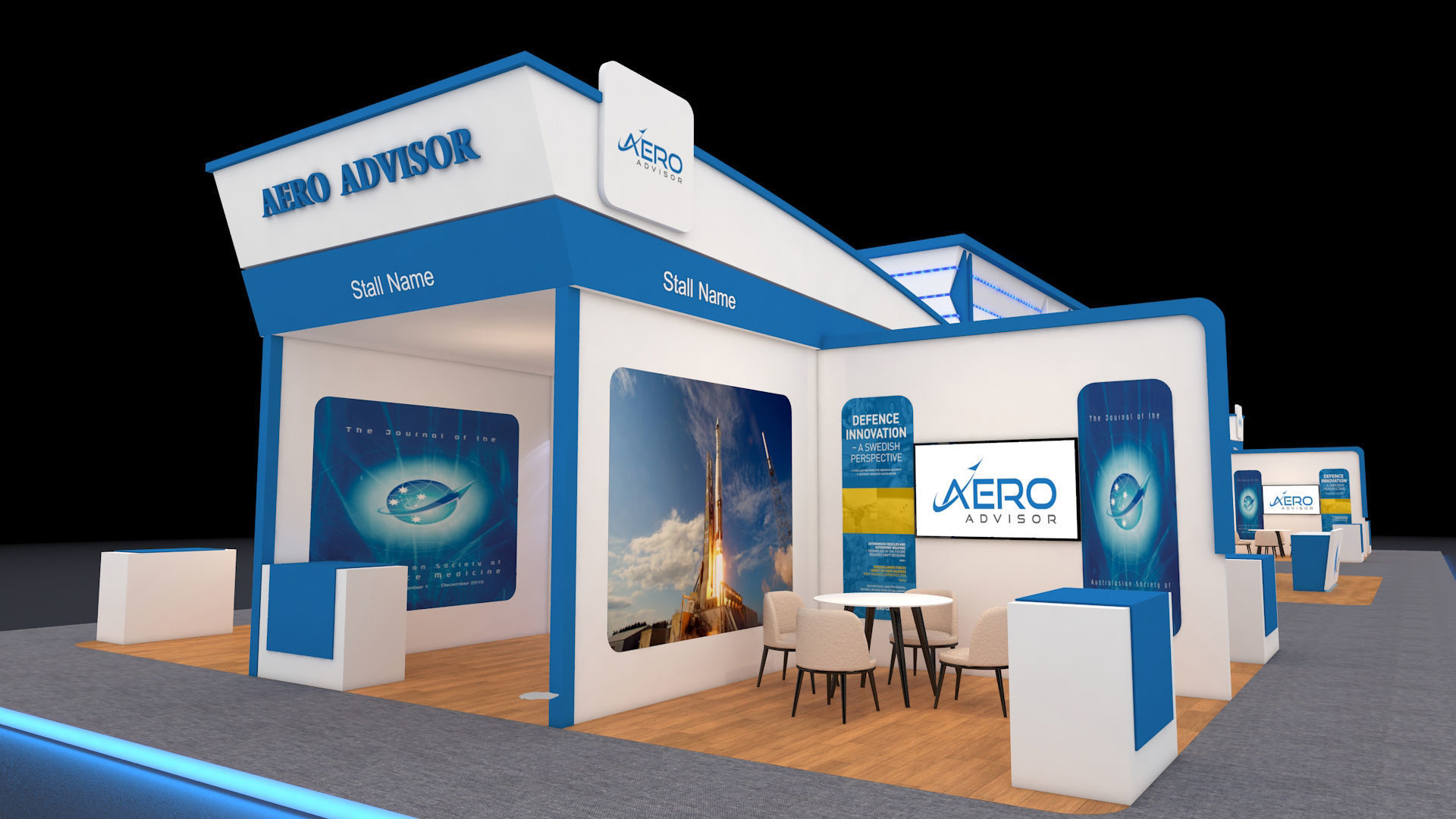 Exhibition Booth 3D model_16