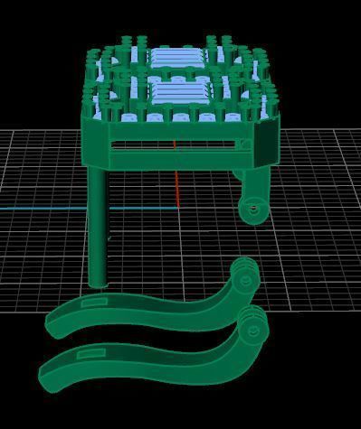 Baguette Diamond Ring Earring and Necklace Set 3D Model Collection_10