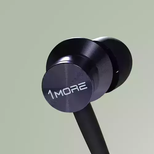 Earphones 1MORE Piston Fit In-Ear Headphones 3D MODEL