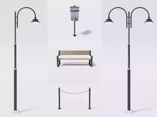 Street elements pack