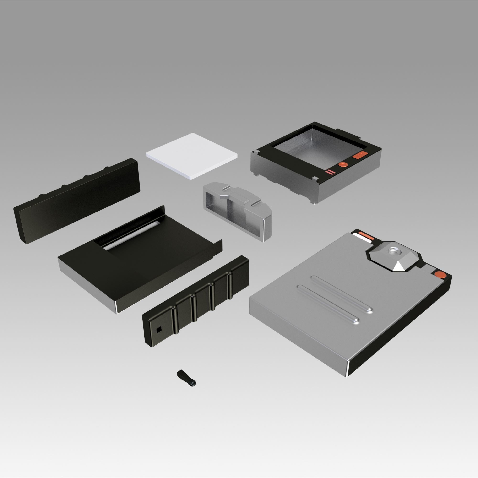 Star Trek enterprise hand scanner Hero prop replica props  3D print model_11