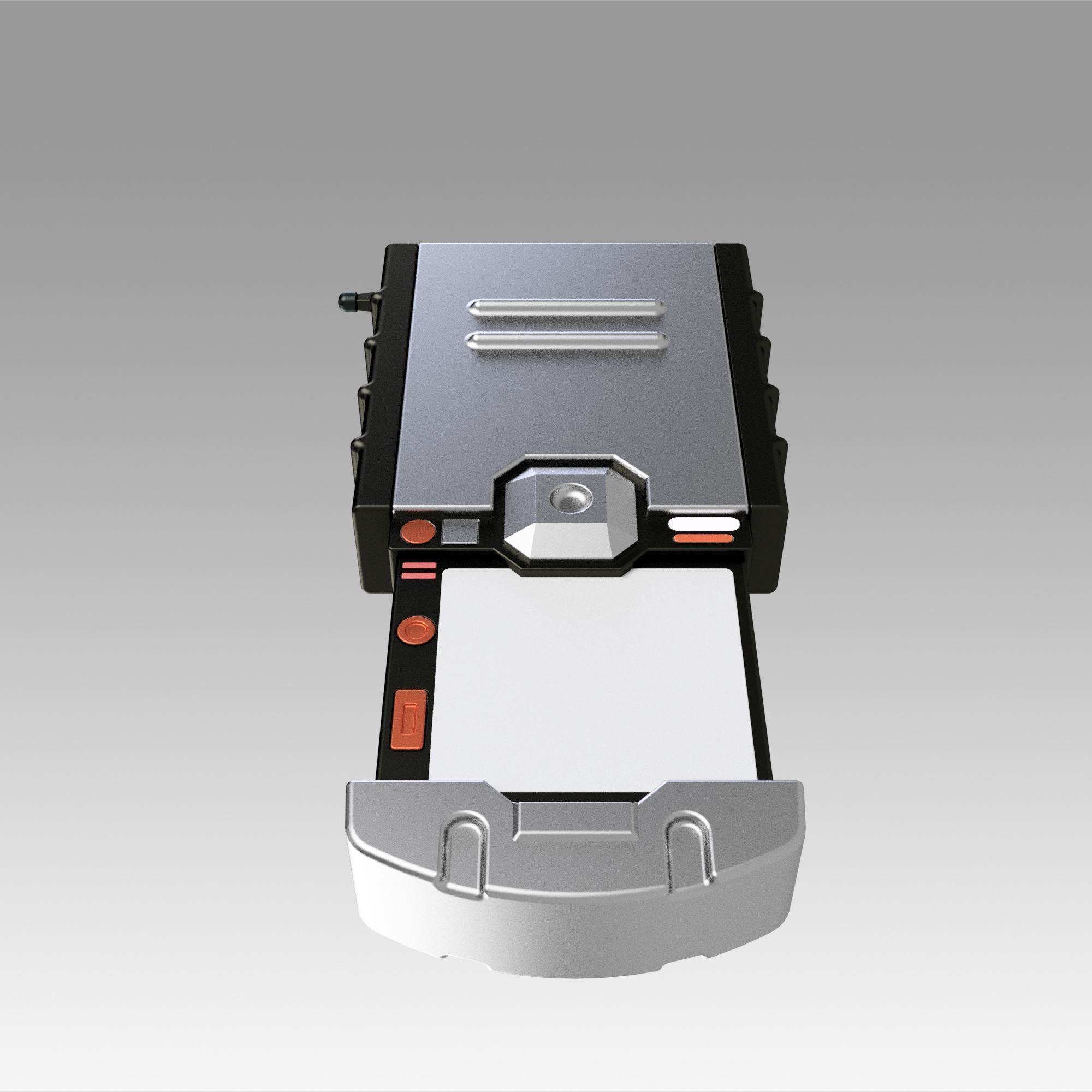 Star Trek enterprise hand scanner Hero prop replica props  3D print model_6