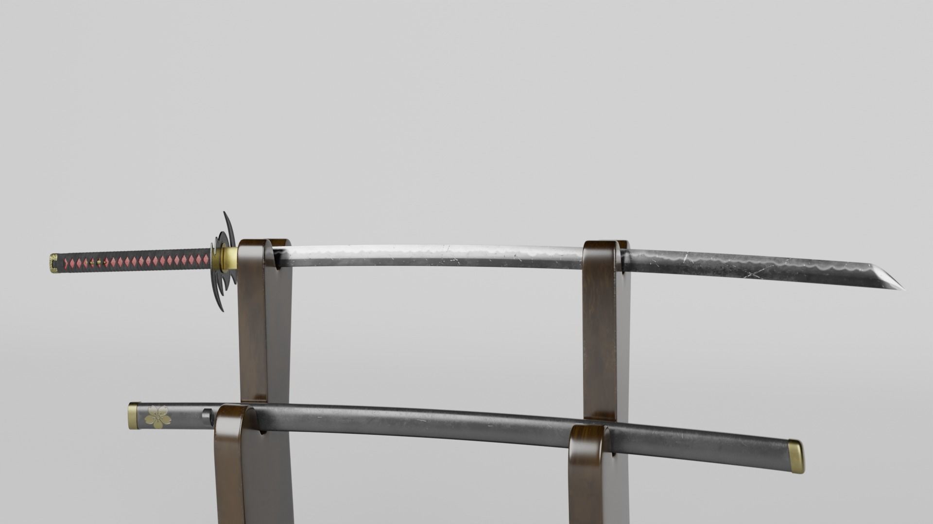Yami the Shadow Katana 3D model_2