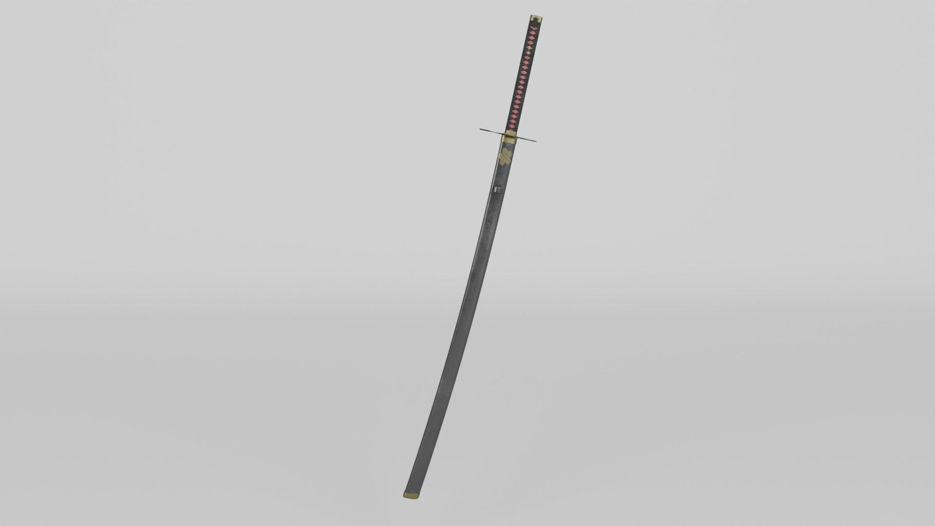Yami the Shadow Katana 3D model_12