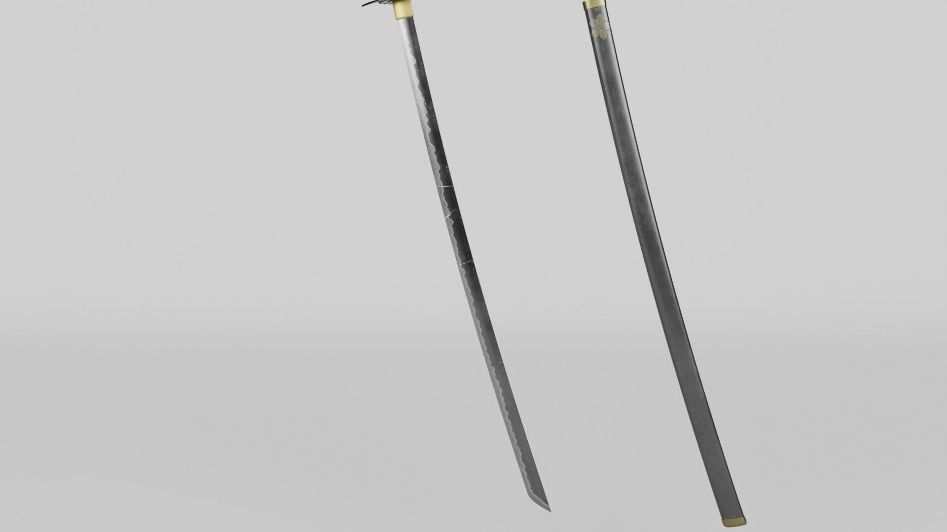 Yami the Shadow Katana 3D model_14