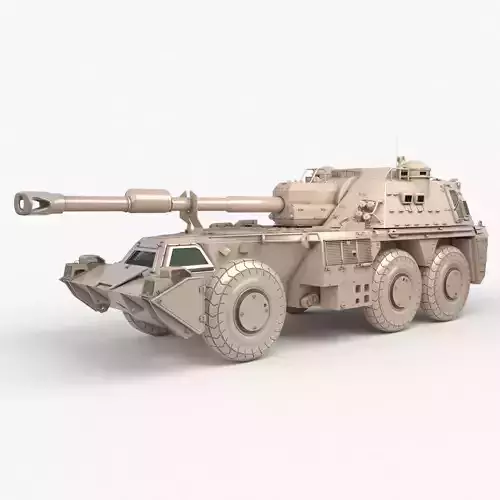 G6 Rhino Clay Vray 3D model 3D model