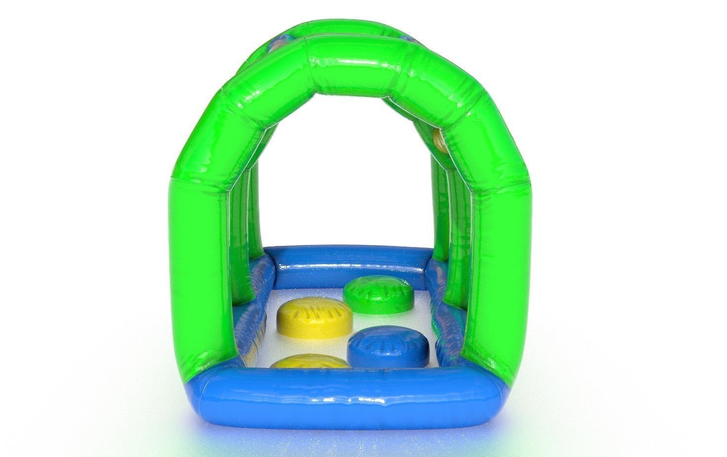 Modular inflatable water park MONKEY HANDER Low-poly 3D model_1