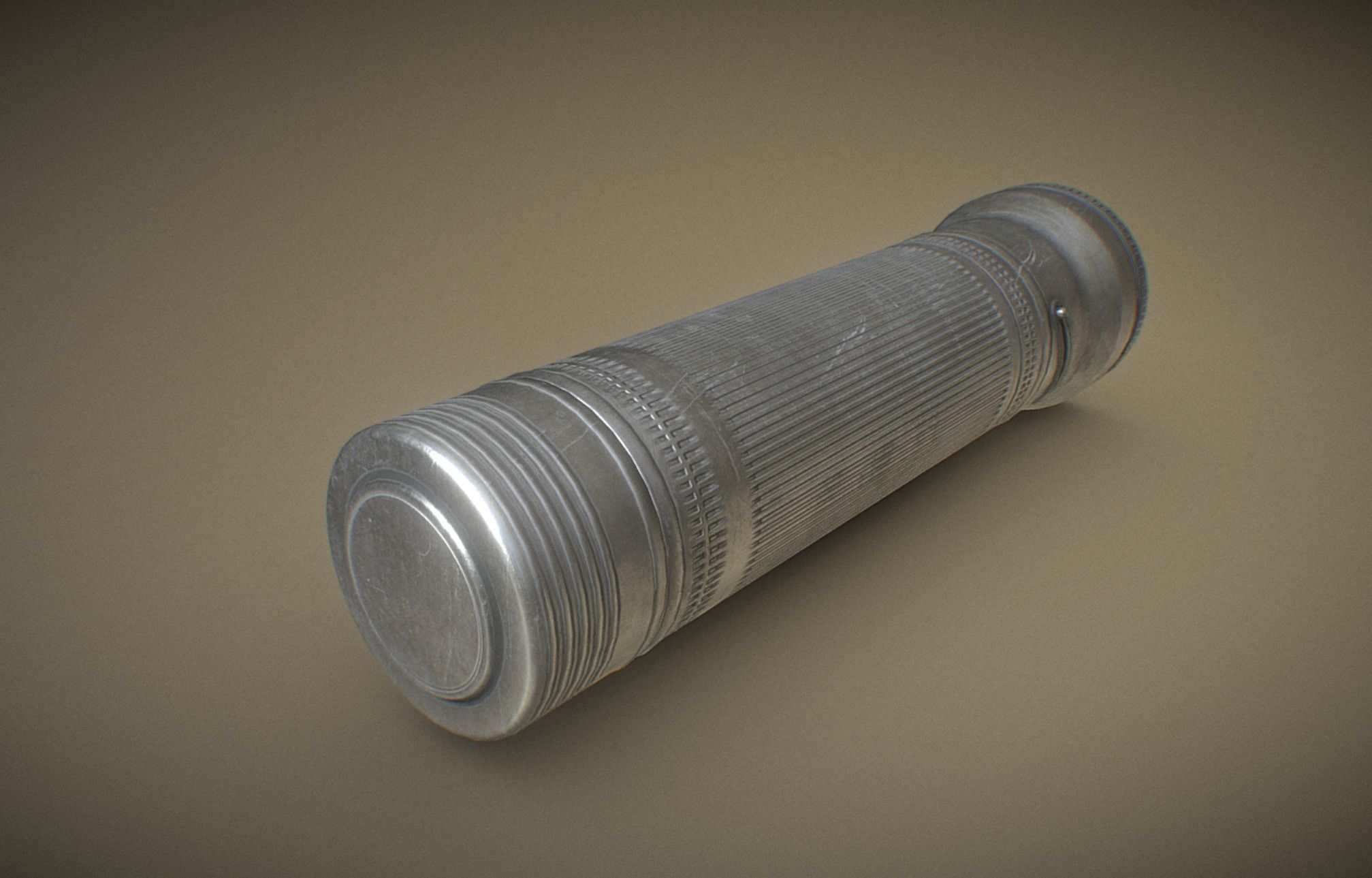 Soviet Handlight Low-poly 3D model_3