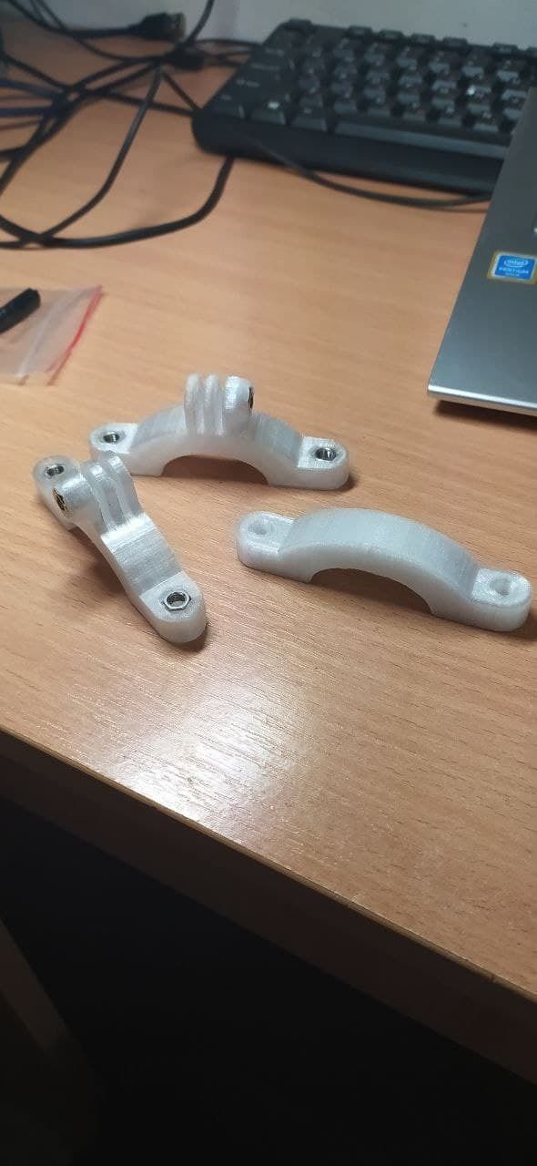 3d print mount for action camera 3D print model_4