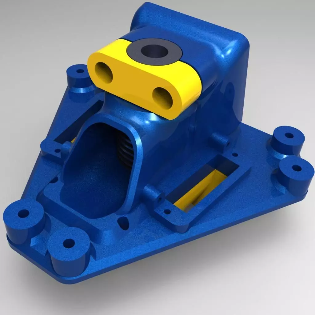 Effector for hotend V6 magballs anycubic Predator 3D print model