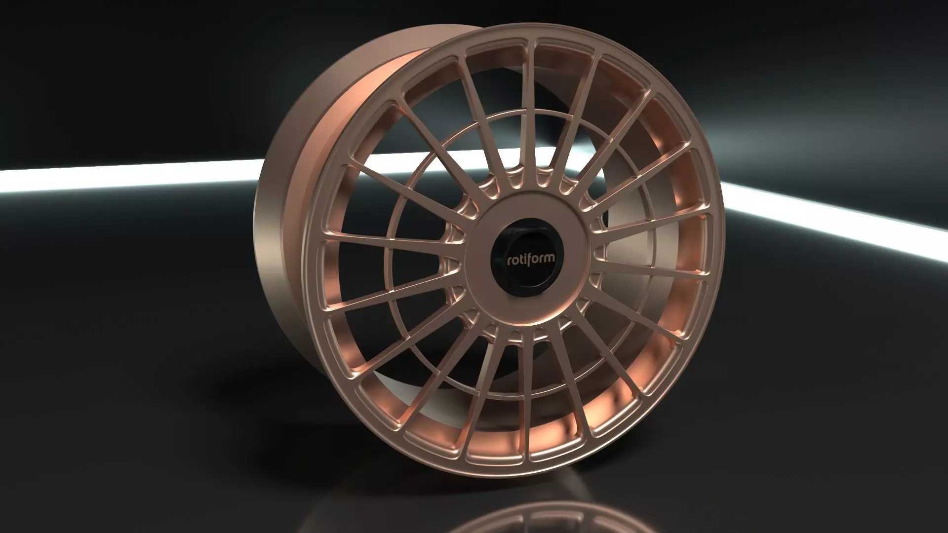 Rotiform wheel 3D model_0
