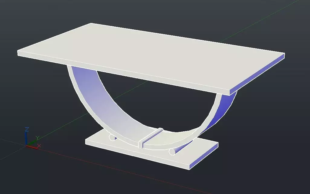 dining table Free 3D model