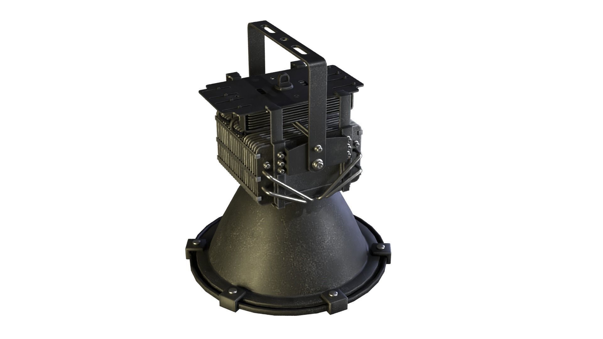 Led Industrial Lighting 3D model_6