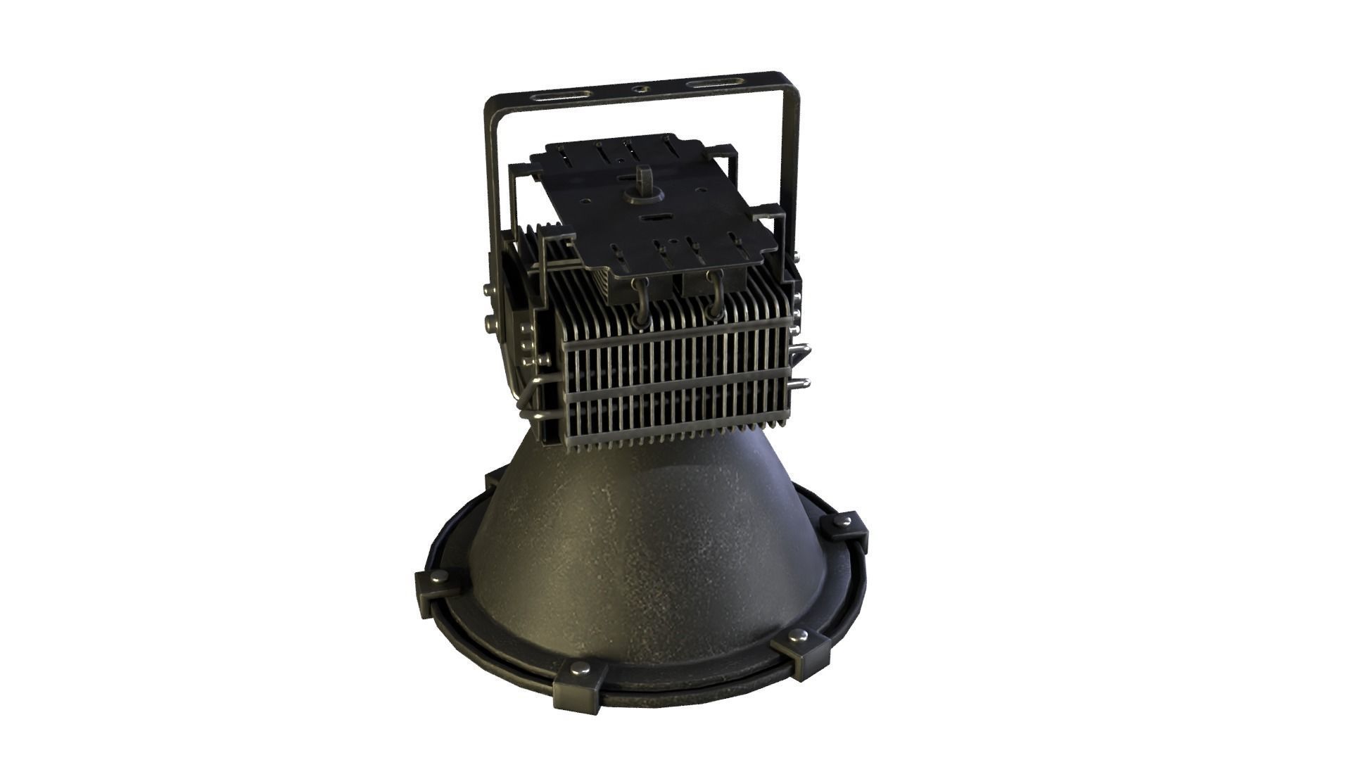 Led Industrial Lighting 3D model_4