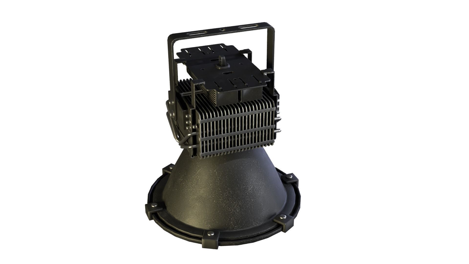 Led Industrial Lighting 3D model_8