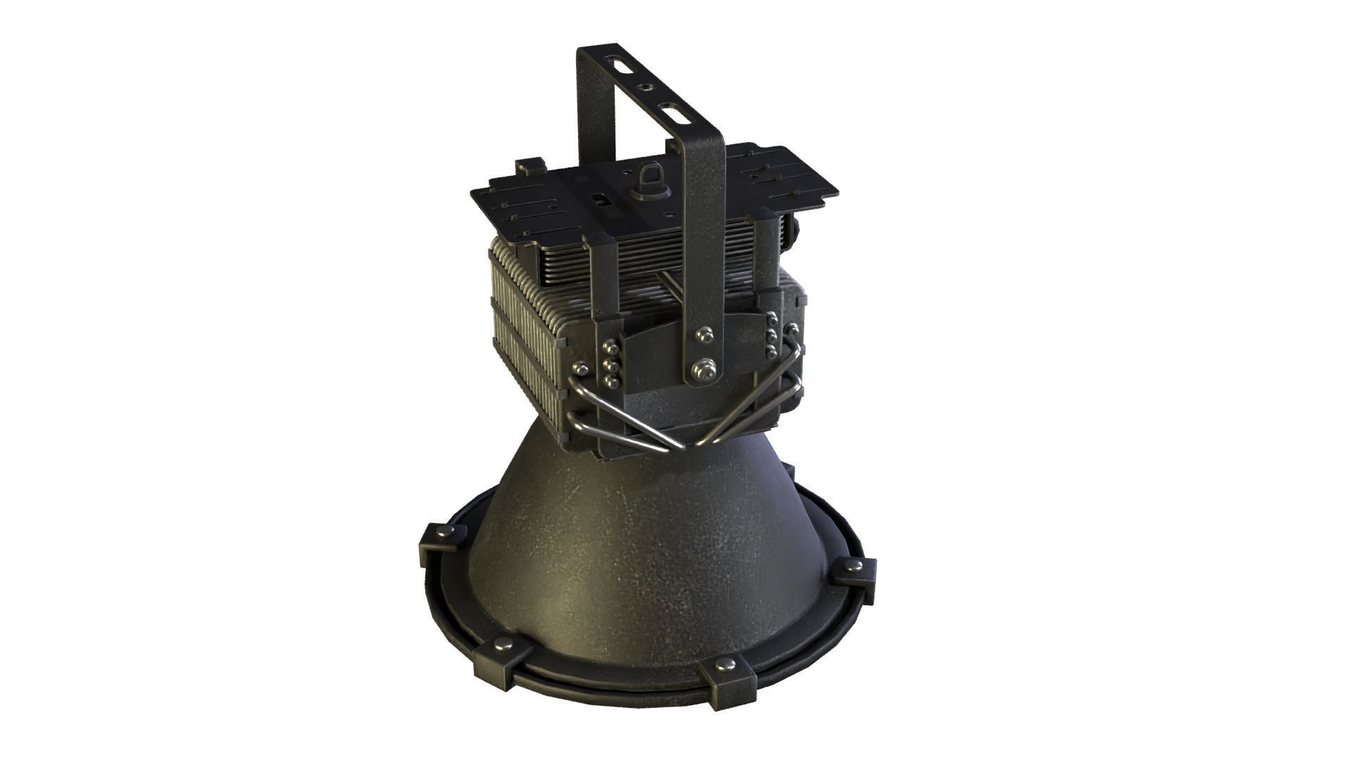 Led Industrial Lighting 3D model_10