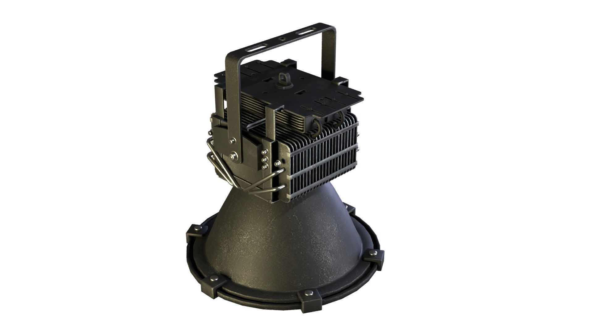 Led Industrial Lighting 3D model_13