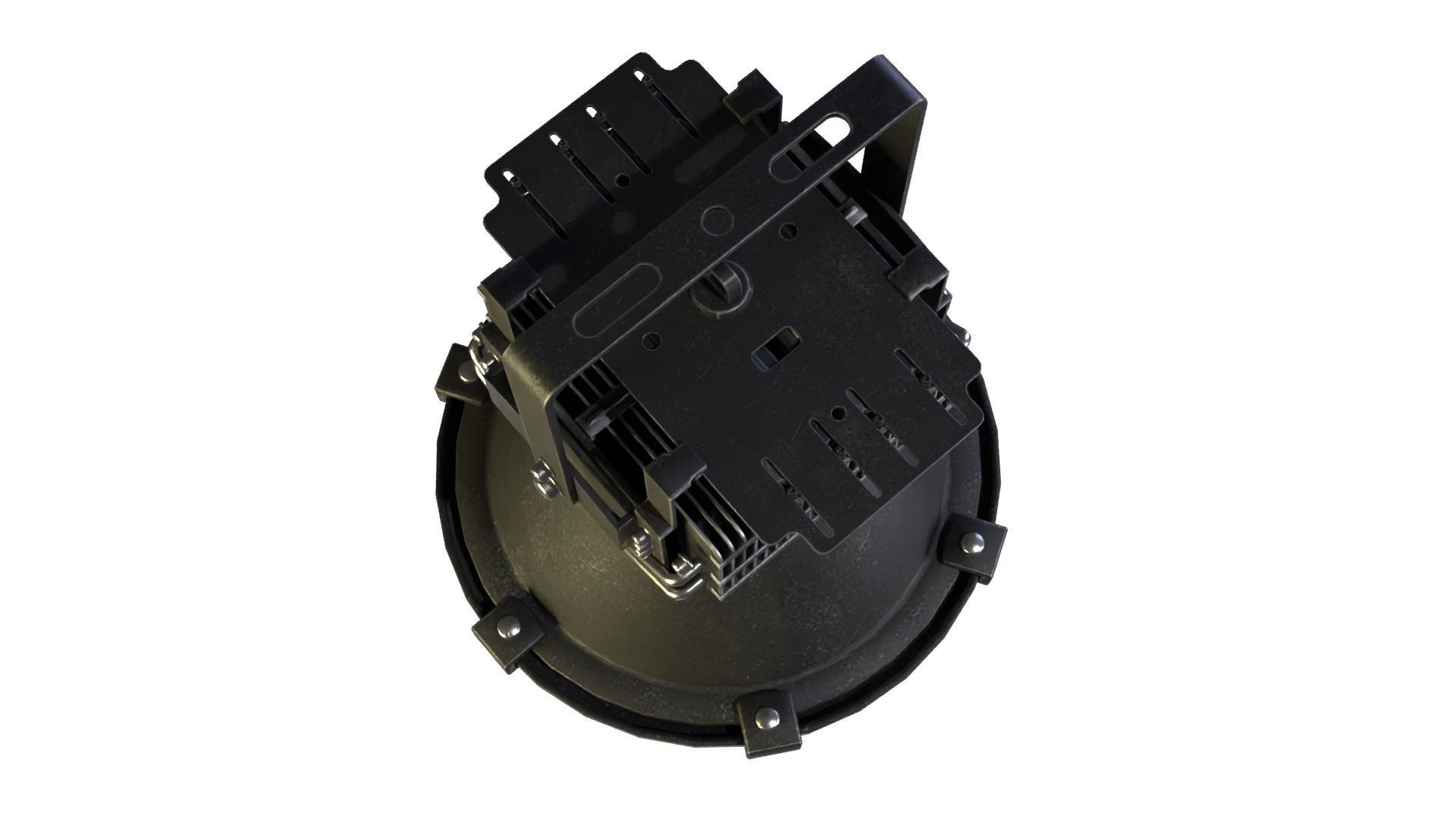 Led Industrial Lighting 3D model_2