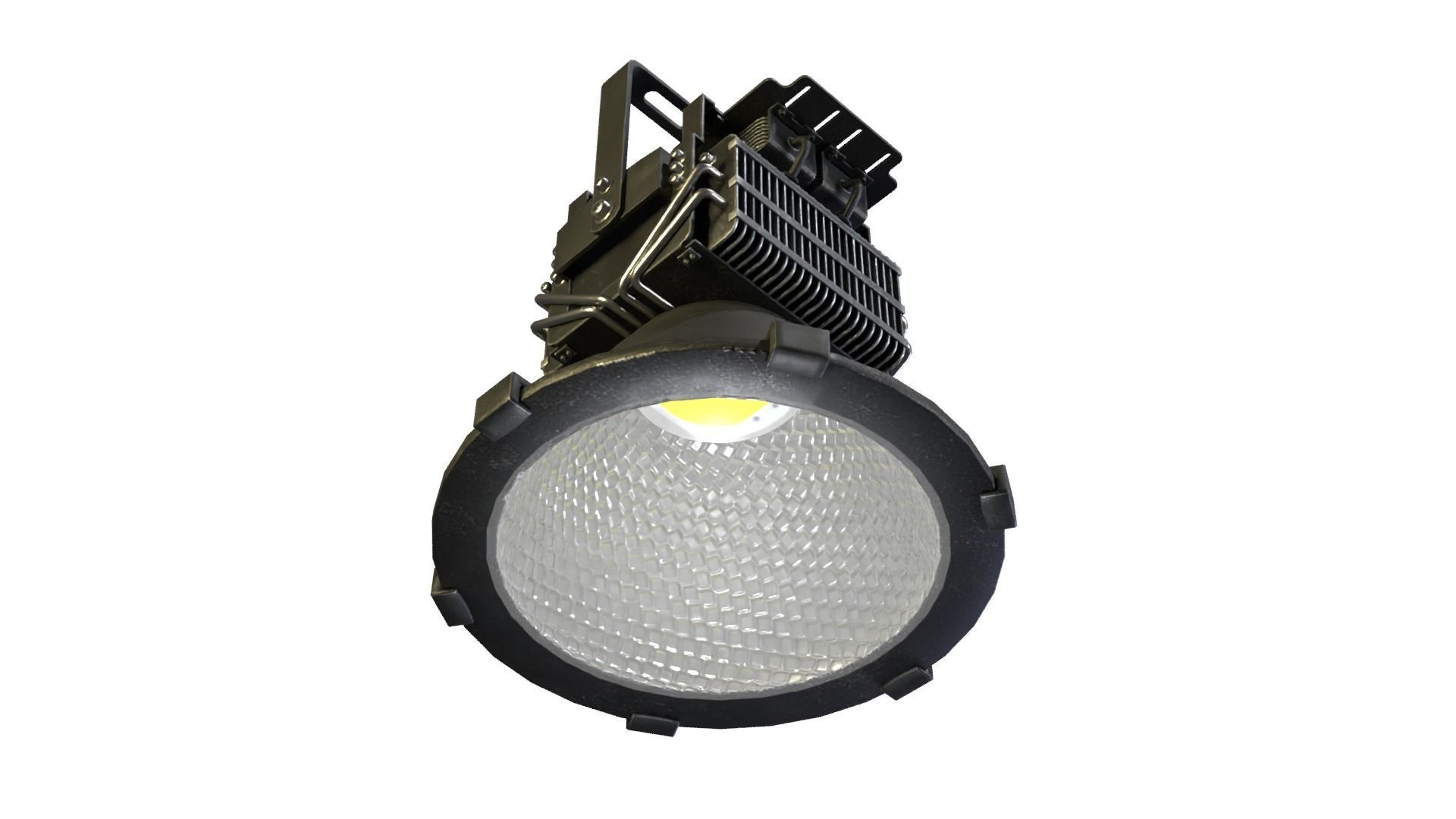 Led Industrial Lighting 3D model_1